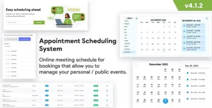 Appointment Scheduling System – Meetings Scheduling – Calendly Clone – Online Appointment Booking 5.3.0 Nulled + Extended License Free Download