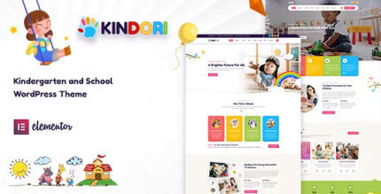 Kindori WordPress Theme 2.0.2 – School Kindergarten Theme
 Nulled + Extended License Free Download